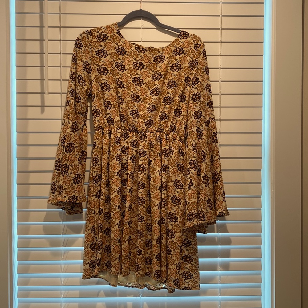 Long sleeve Flowy Dress